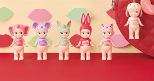 Sonny Angel Kiss Kiss Keychain Series Blind Box (1 Random Blind Box)