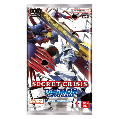 Digimon Card Game: Secret Crisis Booster Pack [BT-17]