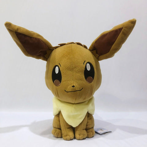 Tsuburana Hitomi Pokemon Eevee Baby Doll Eyes 15" Big Plush