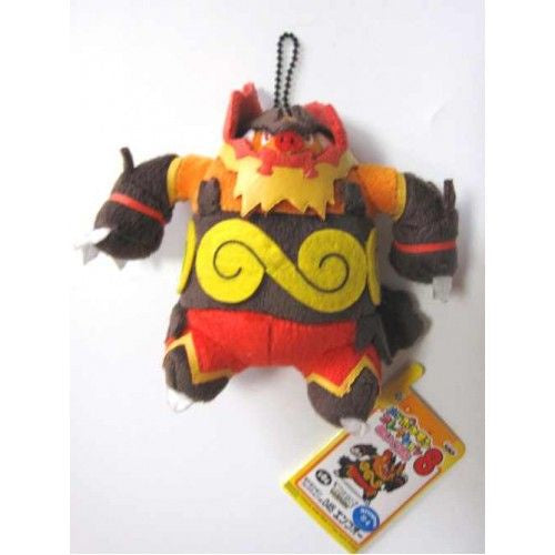 Official Emboar Pokemon Banpresto Soft Keychain Plush Toy