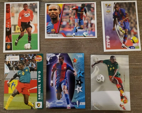 Samuel Eto'o - Soccer Trading Card - Sports Card Single (Randomly Selected, May Not Be Pictured)