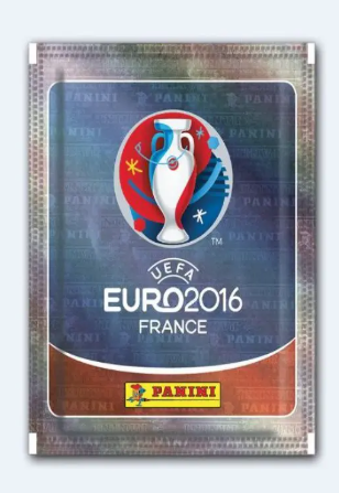 2016 Panini Euro Cup France Sticker Pack