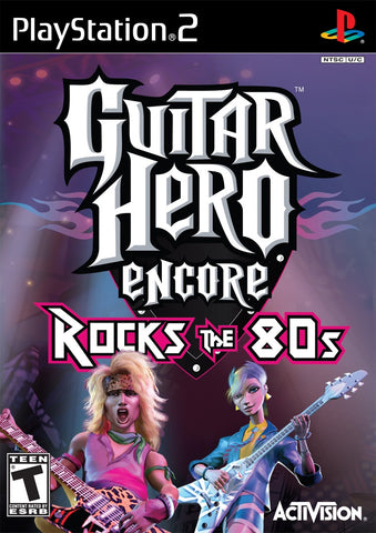 Guitar Hero Encore Rocks the 80's - PS2 (Pre-owned)