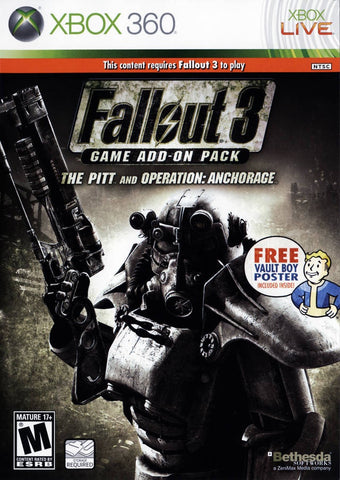 Fallout 3 Add-on The Pitt and Operation: Anchorage - Xbox 360 (Pre-owned)