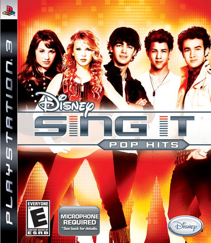 Disney Sing It: Pop Hits - PS3 (Pre-owned)