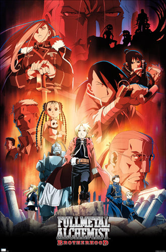 Fullmetal Alchemist: Brotherhood - Key Art 5 - Poster (Local Pick-Up Only)