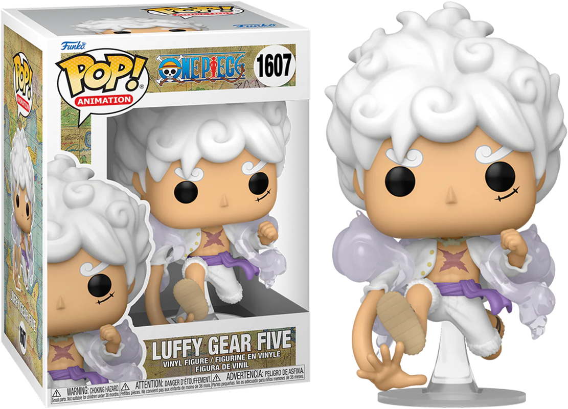 Funko POP! Animation: One Piece - Luffy Gear Five #1607 Vinyl Figure