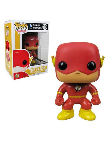 Funko POP! Heroes: DC Comics Super Heroes - The Flash #10 Vinyl Figure (Pre-owned, Box Wear)