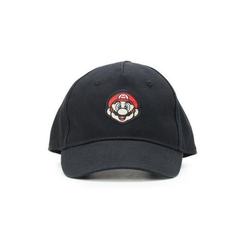 Super Mario Head Black Dad Hat