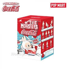 Pop Mart: THE MONSTERS COCA-COLA Labubu Series Figures  Blind Box (1 Random Blind Box)