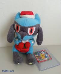 Pokemon Riolu 2007 Christmas Banpresto Plush