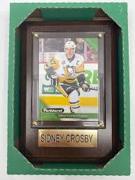 NHL Plaque with card 4x6 Pittsburgh Penguins - Sidney Crosby (Randomly Selected, May Not Be Pictured)