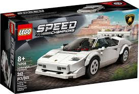 LEGO Speed Champions Lamborghini Countach 76908 Toy Building Kit (262 Pieces)