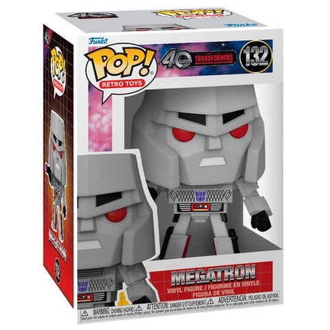 Funko POP! Retro Toys: 40 Years Transformers - Megatron #132 Vinyl Figure