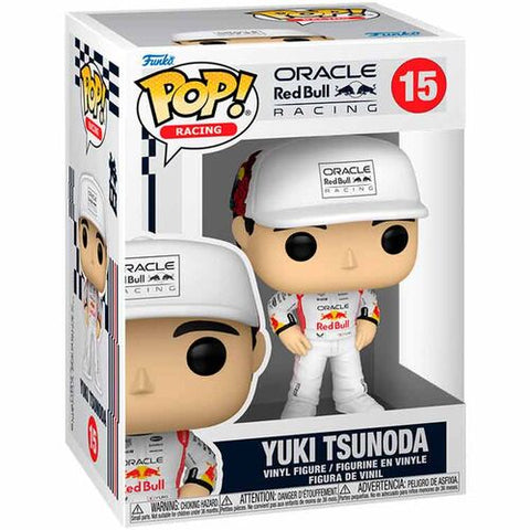 Funko POP! Racing: Oracle Red Bull Racing - Yuki Tsunoda #15 Vinyl Figure