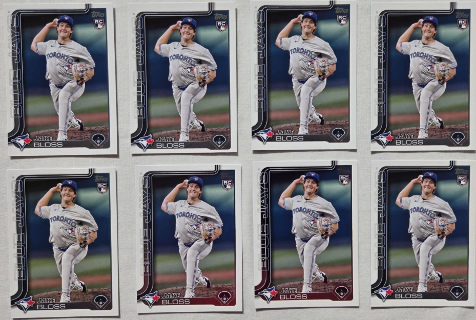 Jake Bloss - Toronto Blue Jays - MLB Baseball - RC Rookie Card Single (Randomly Selected, May Not Be Pictured)