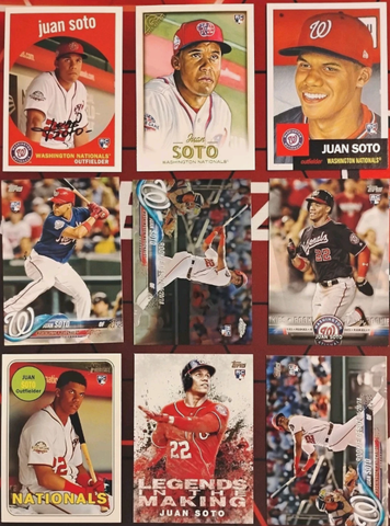 2018 Juan Soto Rookie Card (1x Randomly Selected RC, May Not Be Pictured)