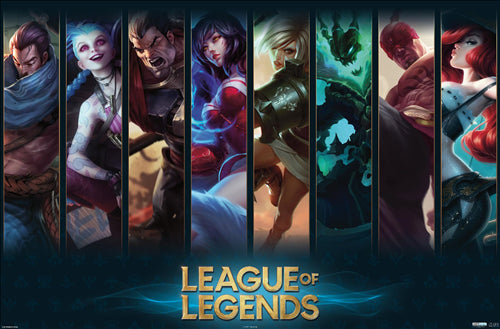 League Of Legends - Champions - Poster (Local Pick-Up Only)