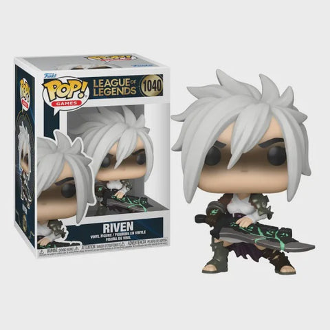 Funko POP! Games: League of Legends - Riven with Broken Blade #1040 Vinyl Figure