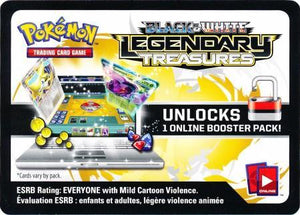 Pokemon Black & White: Legendary Treasures Booster Pack Online Code (P A & C Games Pokemon Black & White: Legendary Treasures Booster Pack Online Code (P A & C Games