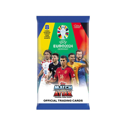 2024 Topps Match Attax UEFA EURO 2024 Trading Card Booster Pack