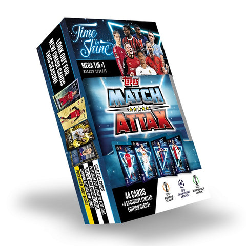 2024-25 Topps Match Attax UEFA Champions League Edition Trading Card Time To Shine Mega Tin #1