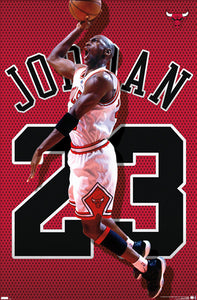 NBA Michael Jordan - Jersey - Poster (Local Pick-Up Only)