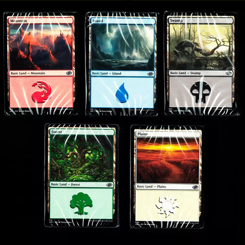 Magic the Gathering MTG Basic Land 80 Card Bundle Lot Brand New Sealed (Choose Your Colour) (Set and Art May Differ)