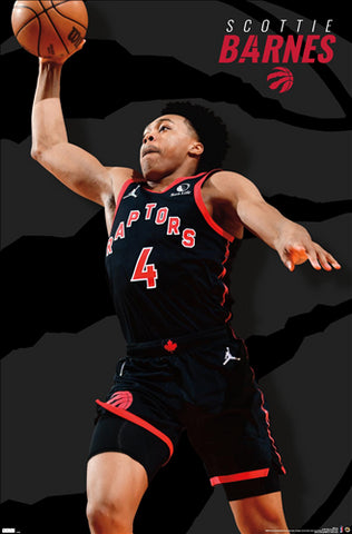 NBA Toronto Raptors - Scottie Barnes 22 - Poster (Local Pick-Up Only)