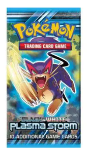 Pokemon TCG Black & White: Plasma Storm Booster Pack A & C Games Pokemon TCG Black & White: Plasma Storm Booster Pack A & C Games