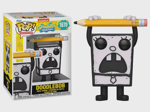 Funko POP! Animation: Spongbob Squarepants 25th Anniversary - Doodlebob #1670 Vinyl Figure