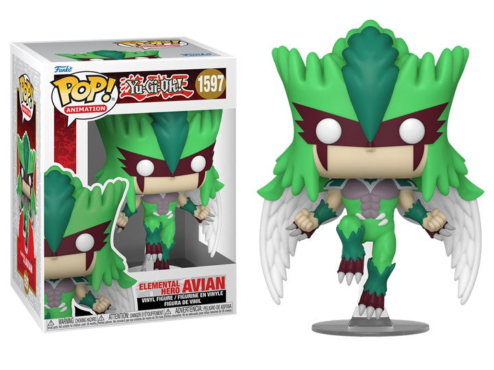 Funko POP! Animation: Yu-Gi-Oh! - Elemental Hero Avian #1597 Vinyl Figure