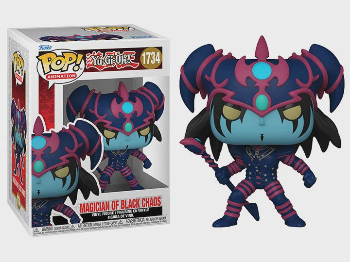 Funko POP! Animation: Yu-Gi-Oh! - Magician of Black Chaos #1734 Vinyl Figure (Box Wear)