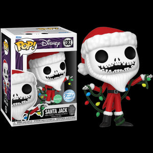 Funko POP! B: Disney Tim Burton's The Nightmare Before Christmas - Santa Jack (Scented) #1383 Special Edition Vinyl Figure