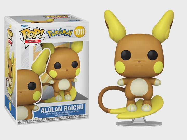 Funko POP! Games: Pokemon - Alolan Raichu #1011 Vinyl Figure