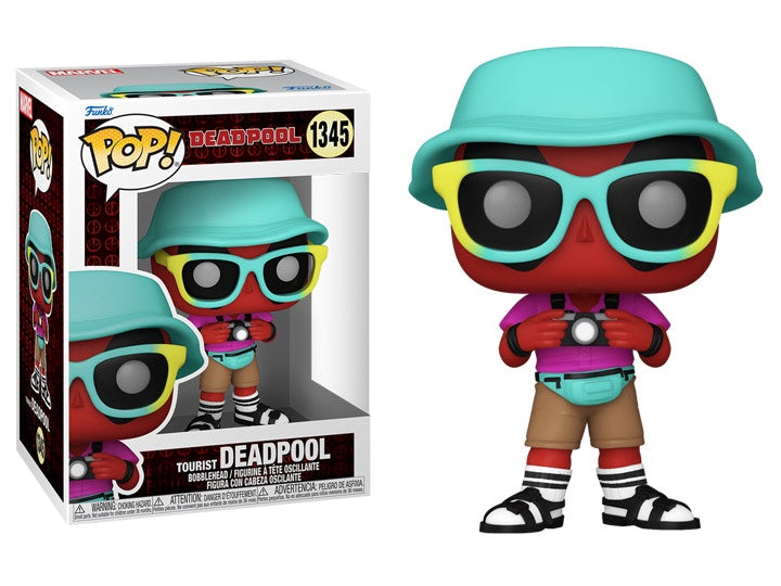 Funko POP! Deadpool - Tourist Deadpool #1345 Bobble-Head Figure