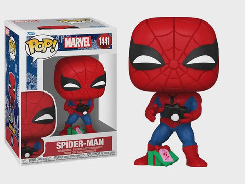 Funko POP! B: Marvel - Spider-Man (with Gift Box) #1441 Bobble-Head Figure