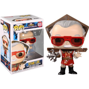 Funko POP! Marvel Thor Ragnarok - Stan Lee #655 Bobble-Head Figure (Box Wear)