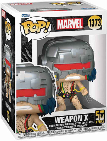 Funko POP! Marvel Wolverine 50th Anniversary - Weapon X #1373 Bobble-Head Figure