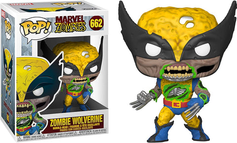 Funko POP! Marvel Zombies - Zombie Wolverine #662 Bobble-Head Figure (Box Wear)