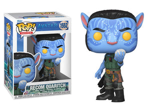 Funko POP! Movies: Avatar the Way of Water - Recom Quaritch #1552 Vinyl Figure