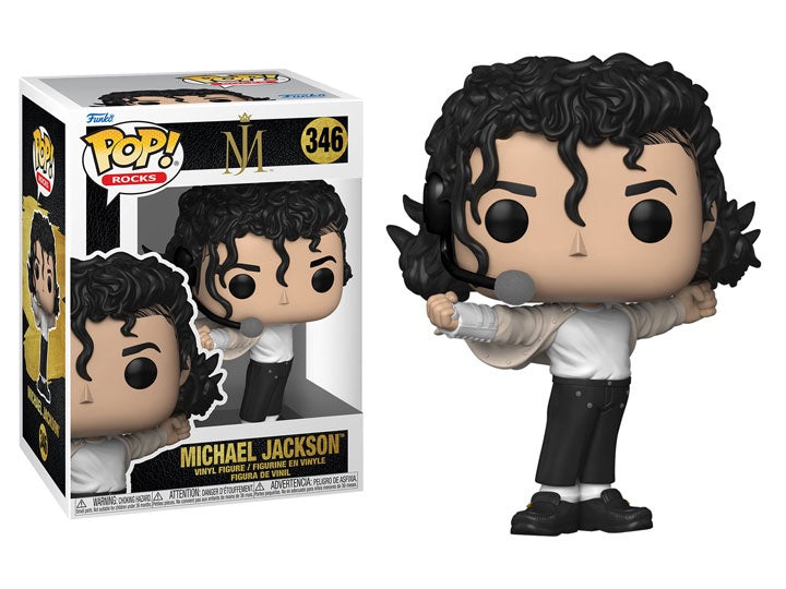 Funko POP! Rocks: MJ - Michael Jackson (Superbowl) #346 Vinyl Figure