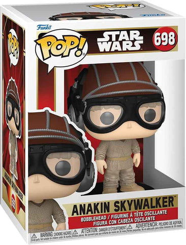 Funko POP! Star Wars Ep1 Phantom Menace 25th Anniversary - Anakin Skywalker #698 Bobble-Head Figure