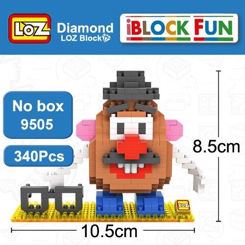 iBlock Fun LOZ Diamond Building Block Toy Story - Mr. Potato #9505 [LOZ]