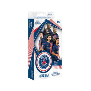 2023-24 Topps Paris Saint Germain Official Soccer Card Fan Set