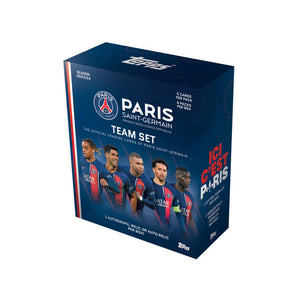 2023-24 Topps Soccer Paris Saint-Germain Team Set Box