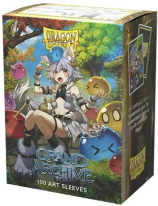 Dragon Shield - Standard Size Art Sleeves 100ct - Grand Archive Silvie Slime Sovereign