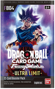 Dragon Ball Super: Fusion World Set 4 Ultra Limit Booster Pack