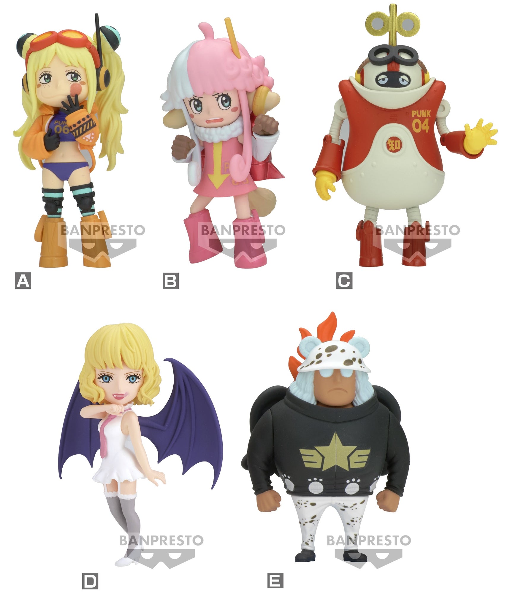 Bandai Spirits World Collectable One Piece Egghead 5 2.8" Figure Blind Box (1 Randomly Selected)