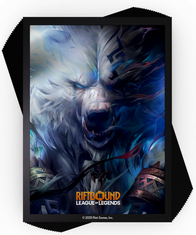 Riftbound: League Of Legends TCG Origins Art Sleeves - Volibear 100ct